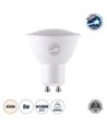 GLOBOSTAR® FLOODO 60106 Σποτ GU10 MR16 LED 8W 904lm 120° AC 220-240V IP20 Φυσικό Λευκό 4500K Dimmable - Lumileds SMD Chip - Μ5 x Π5 x Υ5.8cm - 3 Χρόνια Εγγύηση